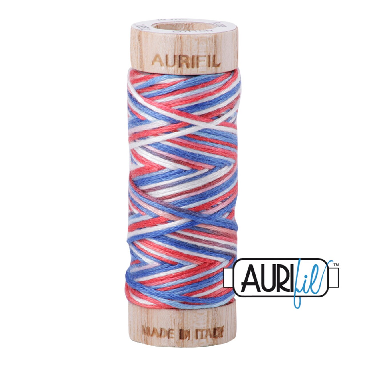 Liberty - Variegated (3852) | Aurifloss Small Spool (18M / 18Y) | Aurifil Thread